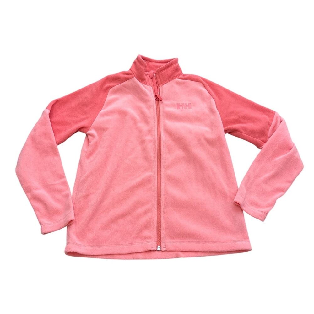 Helly Hansen Girls Daybreaker 2.0 Fleece Jacket Pink Polartec Full Zip Girls 14